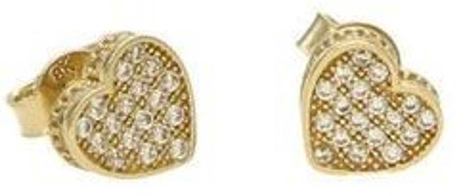 Kolczyki złote w kształcie serc z cyrkoniami DIA-KLC-KO 1580 333 Au.jpg